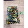 Image 1 : VINTAGE MARBLES UNKNOWN GLASS MIXED COLORS APPROX. 286 COUNT LOT
