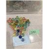 Image 1 : VINTAGE MARBLES UNKNOWN GLASS SWIRL DESIGN GROUP LOT