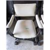 Image 2 : RENAISSANCE REVIVAL  ARMCHAIRS  CARVED WOOD UPHOLSTERED SEAT AND BACK PAIR
