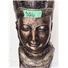 Image 2 : SCULPTURE  BRONZE-TONE FIGURAL BUST ON STAND