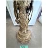 Image 4 : LARGE ASIAN- INSPIRED STANDING DEITY STATUE 30-36 TALL