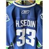 Image 3 : HOCKEY JERSEY REEBOK NHL AUTHENTIC H. SEDIN #33 SIZE LARGE
