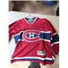 Image 1 : HOCKEY JERSEY RBK POLYESTER MESH MONTREAL CANADIENS LOGO BRAND NEW TAG ON