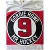 Image 3 : HOCKEY JERSEY ATHLETIC KNIT 100% POLYESTER GORDIE HOWE MR. HOCKEY PATCH SIZE XL