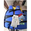 Image 1 : LIFE VEST KEEP A FLOAT NYLON UNIVERSAL SIZE ADULT (30-50 INCH) SET OF 4 BRAND NEW