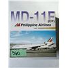 Image 1 : PHILIPPINE AIRLINES MD-11F (CF) 1/400 PREMIERE COLLECTION MODEL DIECAST  BRAND NEW