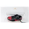 Image 2 : Nike WMNS Air Jordan 1 Low (Black/ Gym Red-Sail)