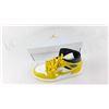 Image 2 : Nike WMNS Air Jordan 1 Mid (White/Vivid Sulfur-Black)