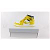 Image 4 : Nike WMNS Air Jordan 1 Mid (White/Vivid Sulfur-Black)