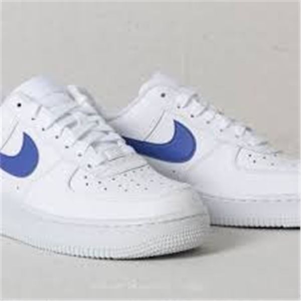 Nike Air Force 1 GS (White/Diffused Blue)