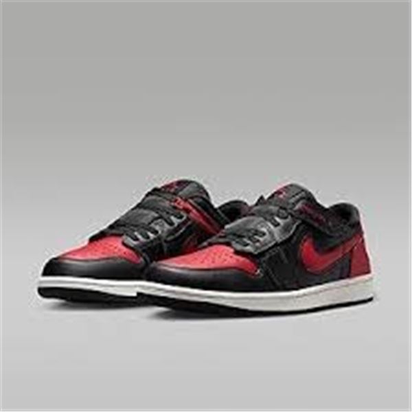 Nike WMNS Air Jordan 1 Low (Black/ Gym Red-Sail)