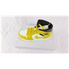 Image 3 : Nike WMNS Air Jordan 1 Mid (White/Vivid Sulfur-Black)