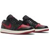 Image 1 : Nike WMNS Air Jordan 1 Low (Black/ Gym Red-Sail)
