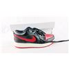 Image 3 : Nike WMNS Air Jordan 1 Low (Black/ Gym Red-Sail)