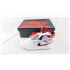 Image 2 : Nike Air Jordan 1 HI 85 (White/Team Red-White)