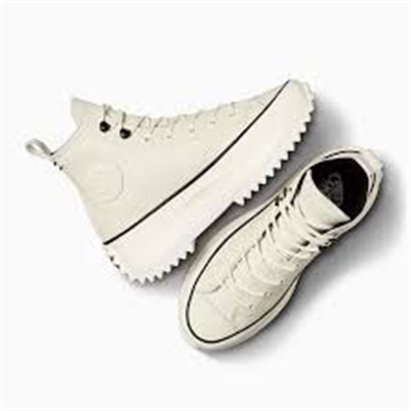 Converse Run Star Hike HI (Egret/Black/White)