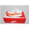 Image 2 : Nike Air Max 1 W (Neutral Grey/Safety Orange)