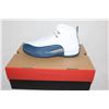 Image 2 : Nike Air Jordan 12 Retro (White/French Blue)
