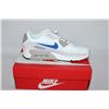 Image 3 : Nike Air Max 90 (GS) (White/Racer Blue-College Grey)