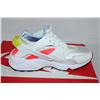 Image 3 : Nike Air Huarache W (White/Volt-Bright Crimson)