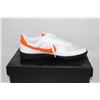 Image 3 : Nike Flyknit Bloom (White/Orange Blaze-Black)