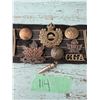 Image 5 : VINTAGE MILIITARY REGIMENTAL BADGE COLLECTION