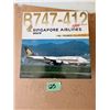 Image 1 : SINGAPORE AIRLINES BOEING 747-412 1/400 MEGATOP MODEL DIECAST