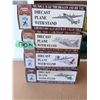 Image 6 : GROUP OF 4 DIECAST METAL HISTORICAL AIRPLANE MODELS  BRAND NEW