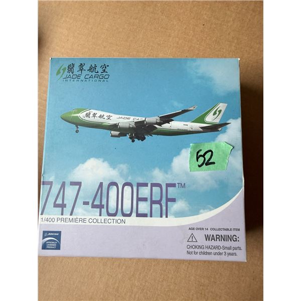 JADE CARGO 747-400ERF 1/400 PREMIERE COLLECTION MODEL AIRPLANE DIECAST