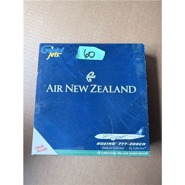 GEMINI JETS AIR NEW ZEALAND BOEING 777-200ER 1:400 DIE-CAST MODEL AIRCRAFT DIECAST