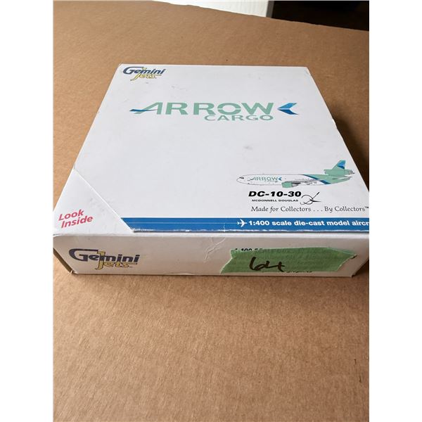 GEMINI JETS ARROW CARGO DC-10-30 1:400 DIE-CAST MODEL AIRCRAFT DIECAST