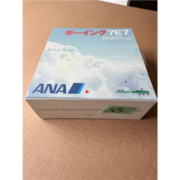 ANA BOEING 7E7 1:400 COLLECTOR'S EDITION MODEL AIRPLANE DIECAST