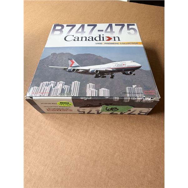 CANADIAN B747-475 1/400 MODEL AIRPLANE DIECAST