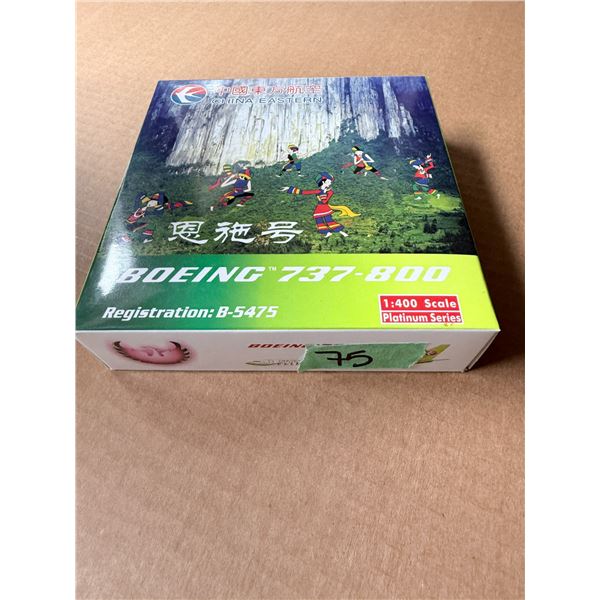 CHINA EASTERN BOEING 737-800 1:400 SCALE MODEL AIRPLANE DIECAST