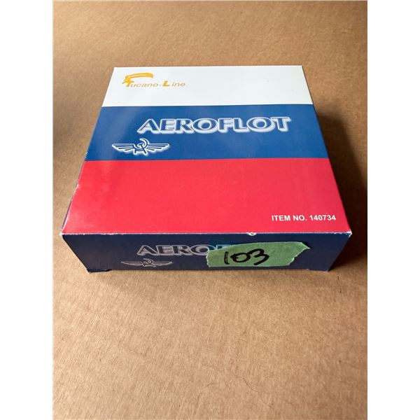 AEROFLOT TUCANO-LINE BOX ITEM NO. 140734 DIECAST