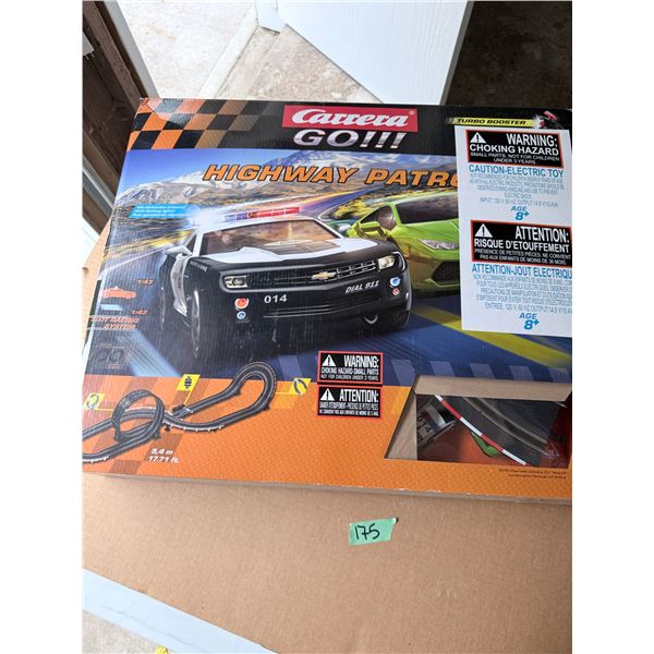 CARRERA GO!!! HIGHWAY PATROL SLOT CAR RACING SET