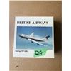 Image 1 : BRITISH AIRWAYS BOEING 747-400 DIECAST MODEL AIRPLANE