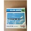 Image 1 : HERPA WINGS KLM ASIA BOEING 747-400 DIECAST MODEL AIRPLANE