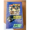 Image 1 : NHL PRO SET 1990 HOCKEY TRADING CARDS BOX (SEALED)