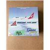 Image 1 : GEMINI JETS II QANTAS BOEING 737-800 1:400 SCALE DIECAST MODEL AIRPLANE