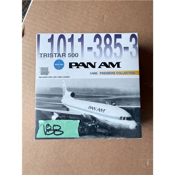 PAN AM TRISTAR 500 1:400 DIECAST MODEL AIRPLANE