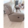 Image 2 : ELECTRIC DOUBLE GREY RECLINER ARMCHAIR