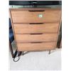 Image 1 : MCM WOOD 4-DRAWER CHEST OF DRAWERS