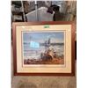 Image 1 : FRAMED LIMITED EDITION PRINT "ON WINGS OF HOPE"