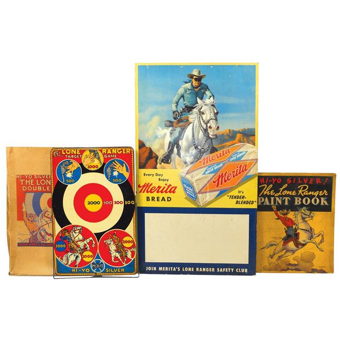 Lone Ranger Items Merita Bread Cdbd Sign Double Target Lone Ranger Items Merita Bread Cdbd Sign Double Target Game In Box Paint