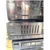 Image 3 : JVC STEREO COMPONENT STACK CASSETTE DECK AMPLIFIER AND CD CHANGER