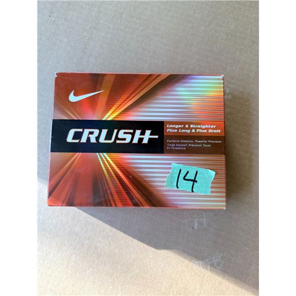 NIKE CRUSH GOLF BALLS BOX