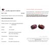 Image 1 : 5.40 ct NATURAL OVAL-CUT MOZAMBIQUE RUBY PAIR ( $6,480 APPRAISAL )