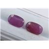 Image 2 : 5.40 ct NATURAL OVAL-CUT MOZAMBIQUE RUBY PAIR ( $6,480 APPRAISAL )
