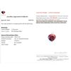 Image 1 : 14.60 ct HEART-CUT RUBY PENDANT WITH BRIGHT POLISH ( $9,580 APPRAISAL )